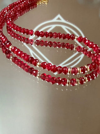 Chalcedony 9k Gold Necklace