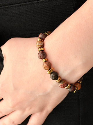 Earth Mosaic | Genuine Picasso Jasper Bracelet
