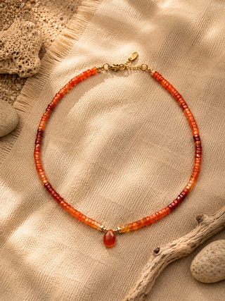 Carnelian Glow Necklace