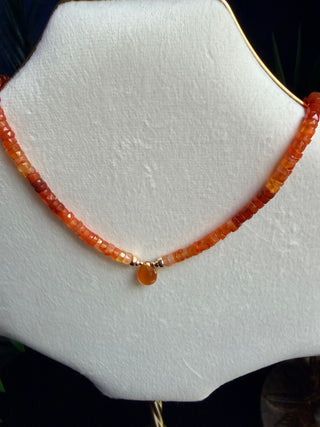 Carnelian Glow Necklace