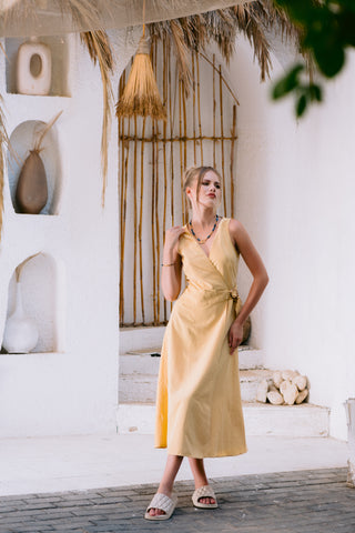 Blue & Gold Hematite Necklace