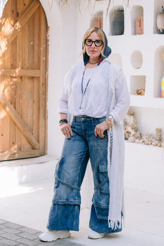 925 Sterling Silver & 18K Gold-Plated Sterling Silver lapis necklace