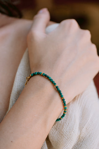 Malachite Essence | Natural Malachite Gemstone Bracelet